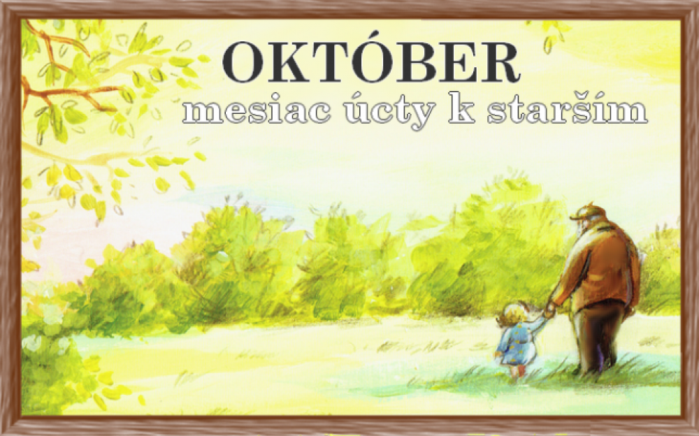 Október, mesiac úcty k starším