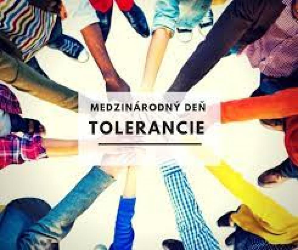 Medzinárodný deň tolerancie 16.11.