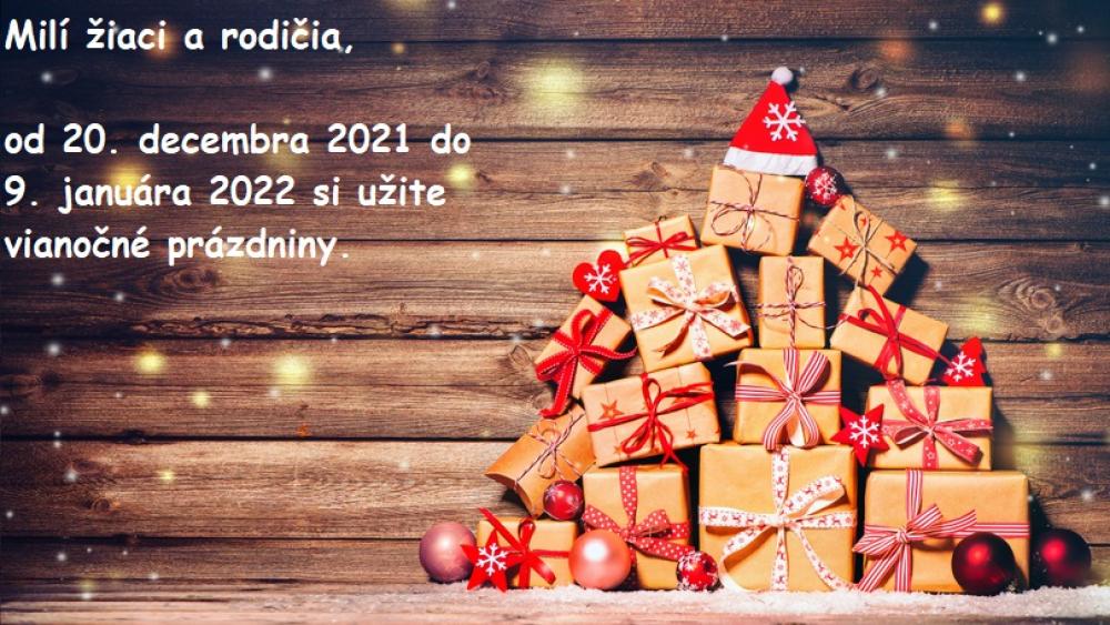 Vianočné prázdniny