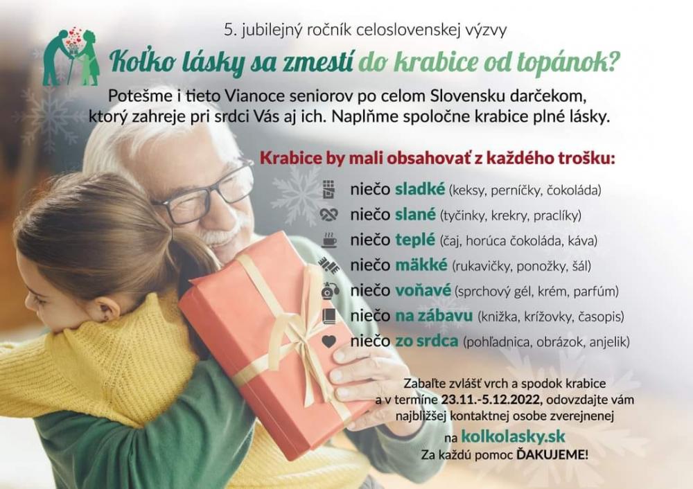 Koľko lásky sa zmestí do krabice od topánok...