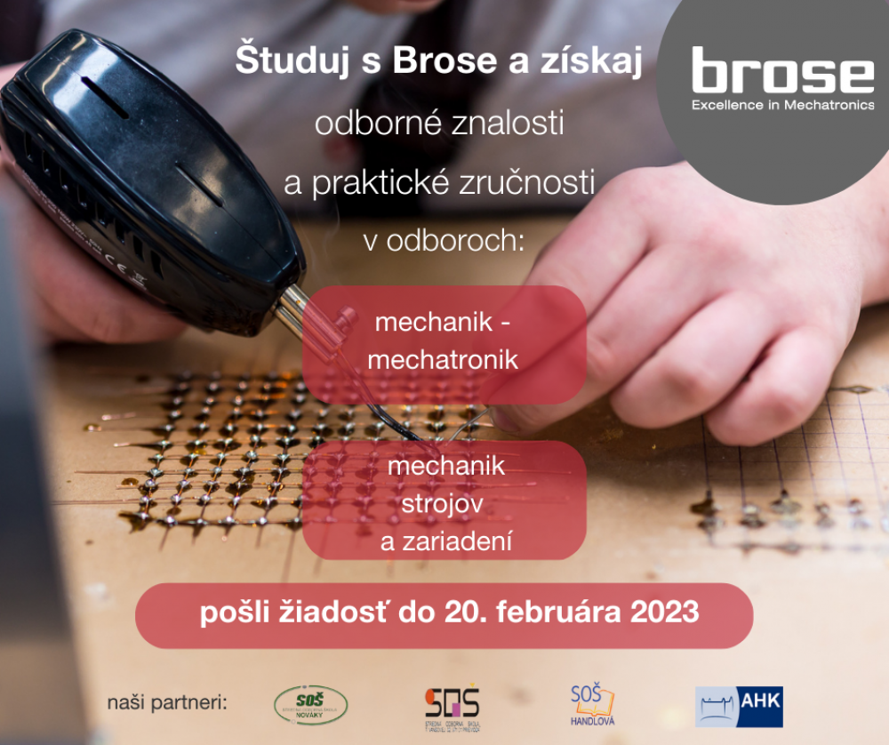 Duálne vzdelávanie v Brose