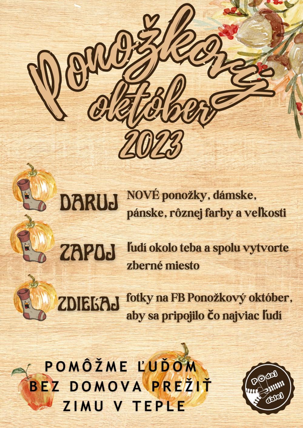 Ponožkový október