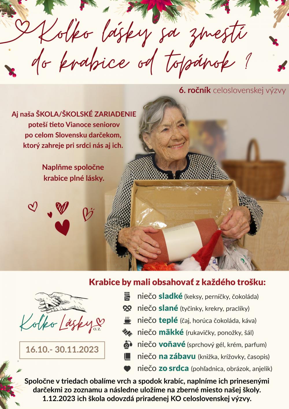 Koľko lásky sa zmestí do krabice od topánok