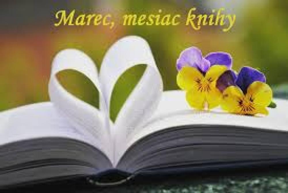 Marec je mesiacom kníh