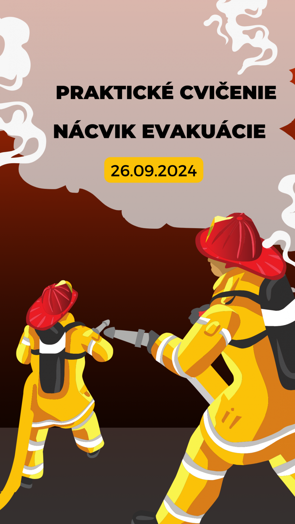 Cvičná evakuácia - účelové cvičenie