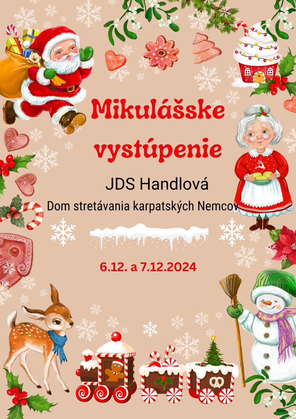 Vianočné vystúpenie prváčikov