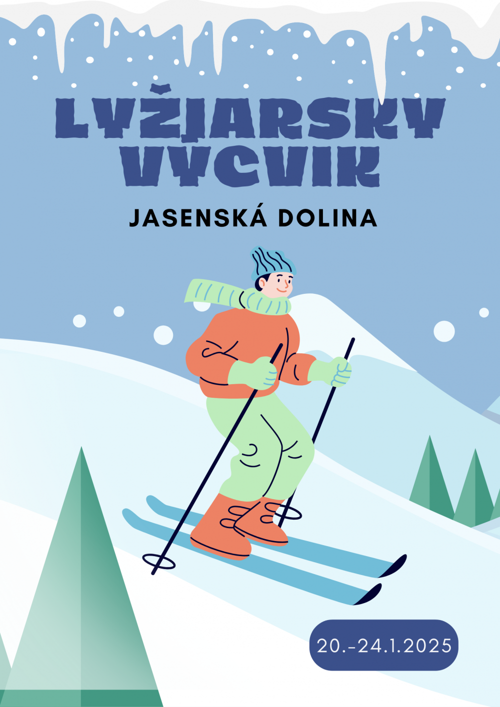 Lyžiarsky výcvik Jasenská dolina