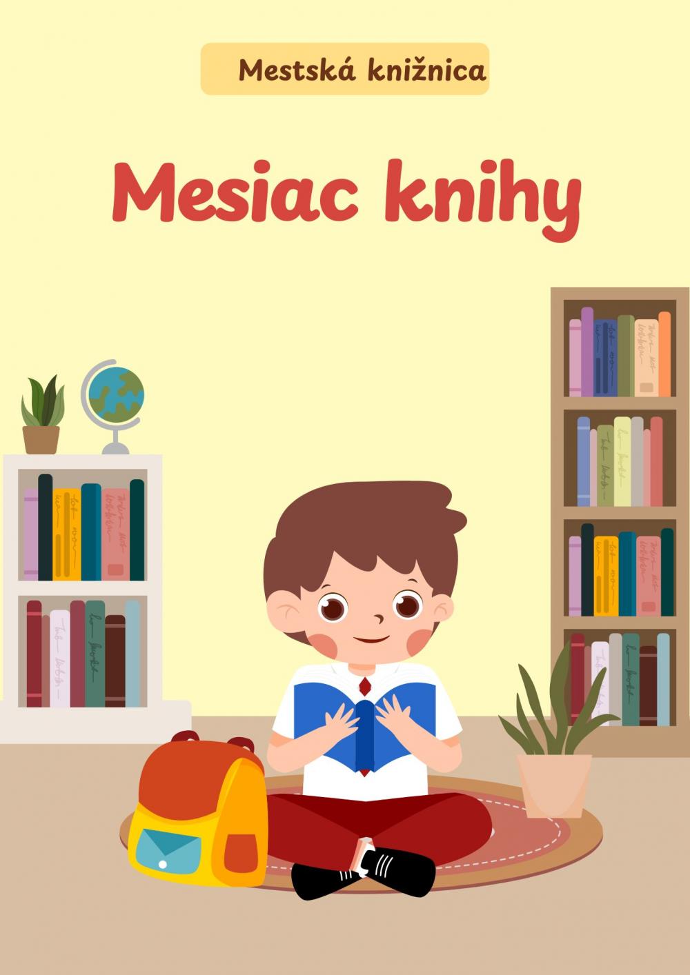 Štvrtáci v knižnici