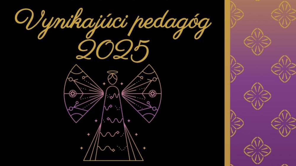 Vynikajúci pedagóg 2025