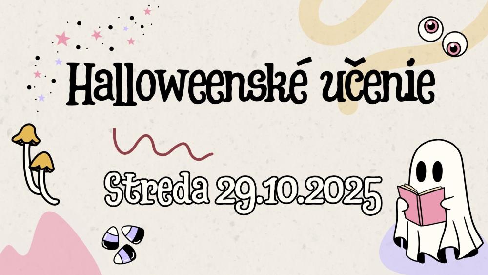 Halloweenské učenie