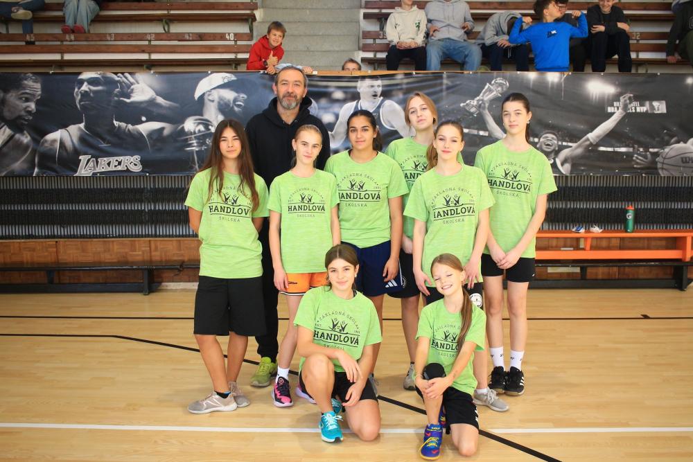 Obvodné kolo v basketbale – žiačky