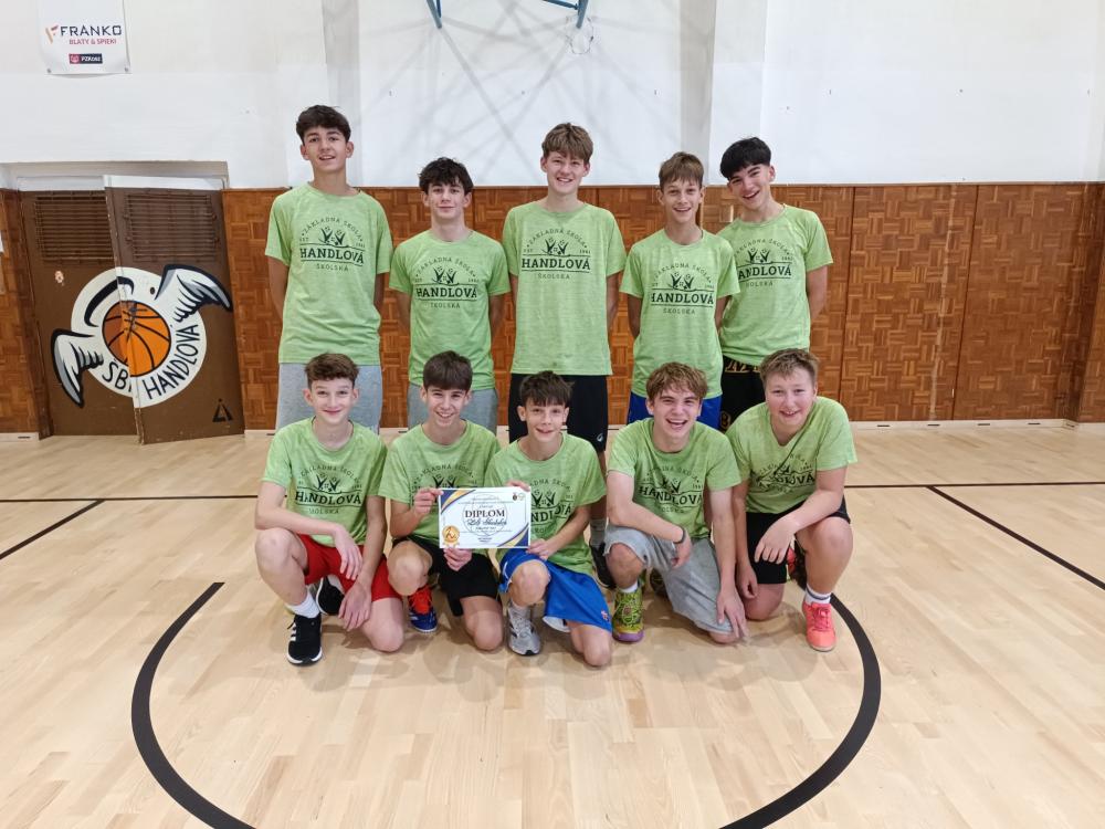 Obvodné kolo v basketbale chlapcov