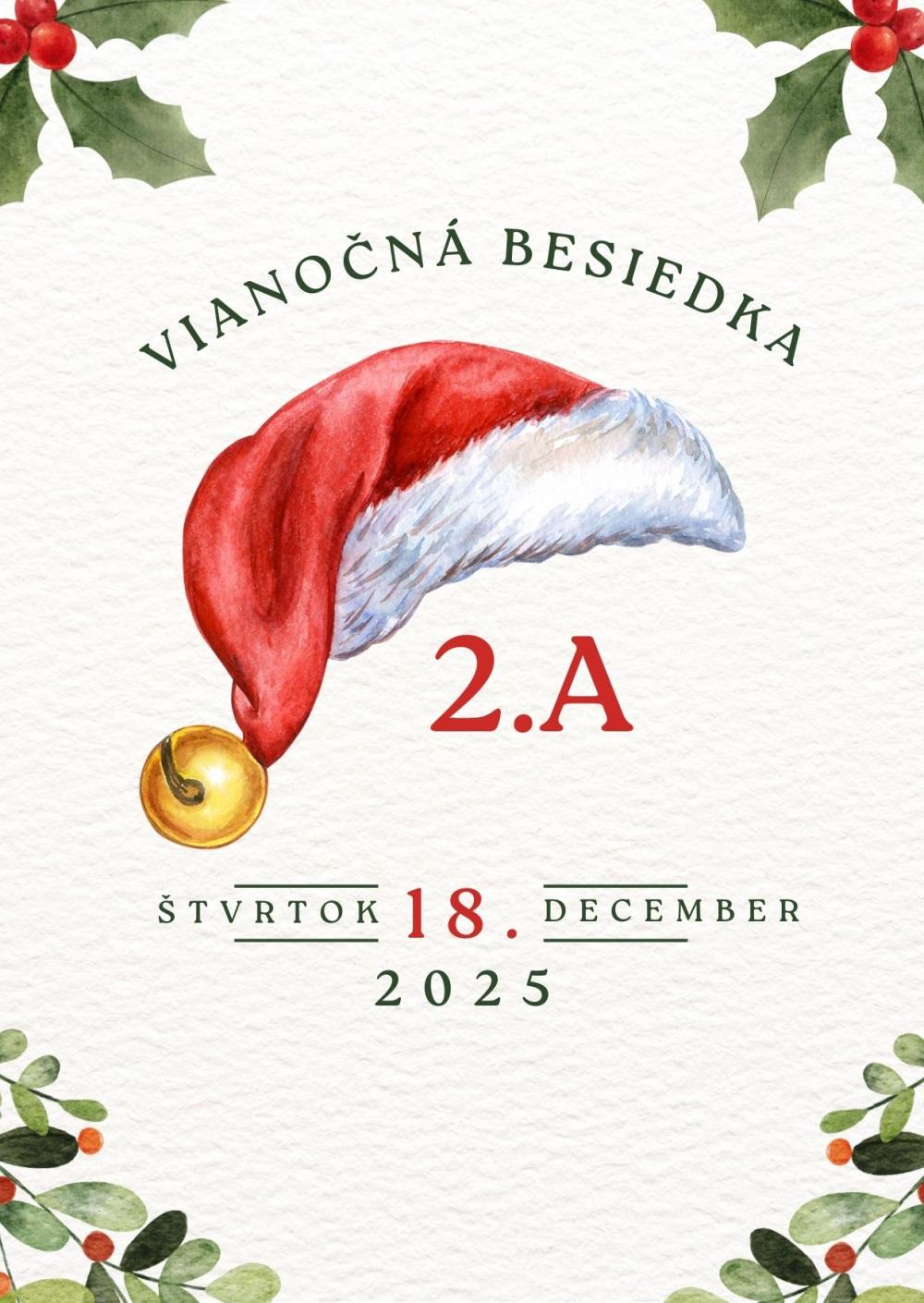 Vianočná besiedka v 2.A