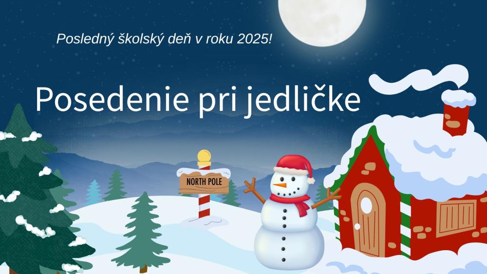 Posedenie pri vianočnom stromčeku