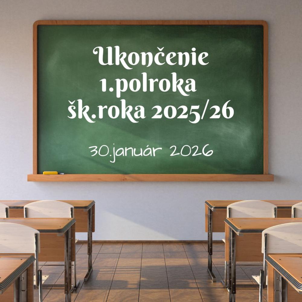 Ukončenie 1. polroka