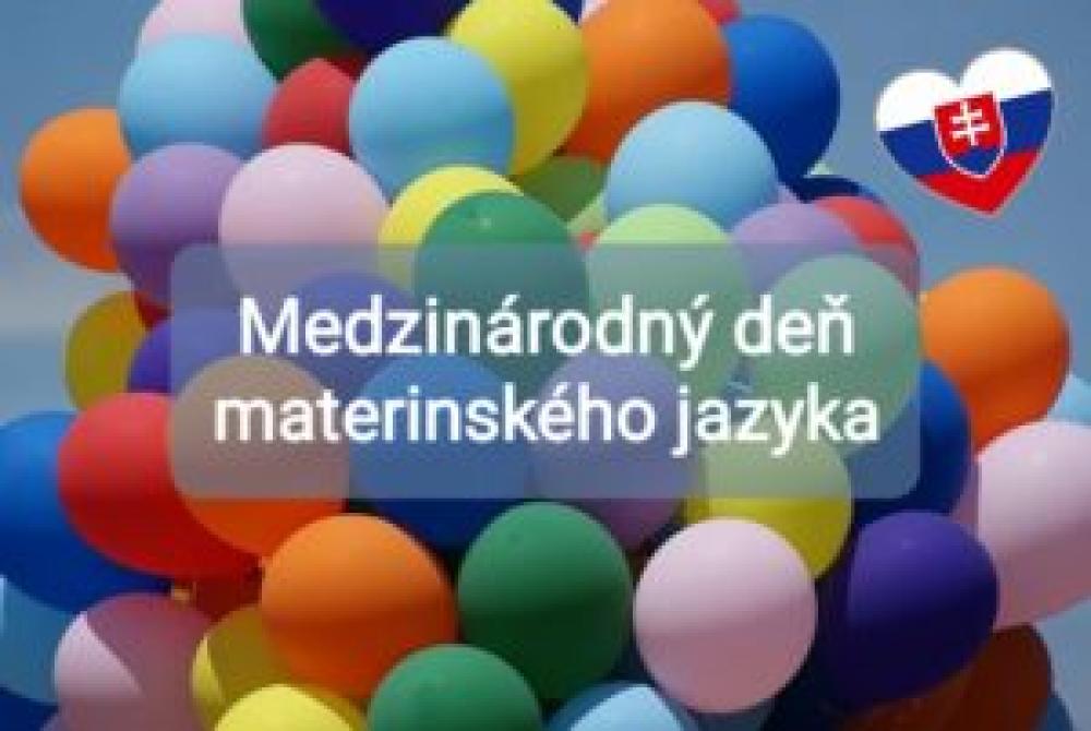 Medzinárodný deň materinského jazyka