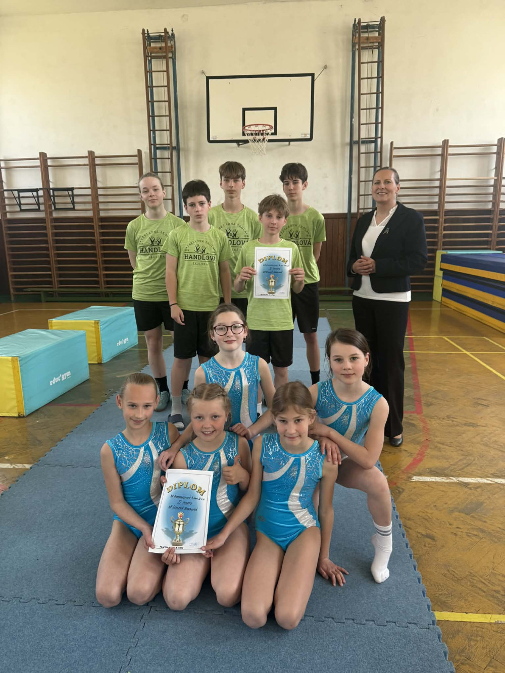 Gymnastický štvorboj ZŠ - regionálne kolo