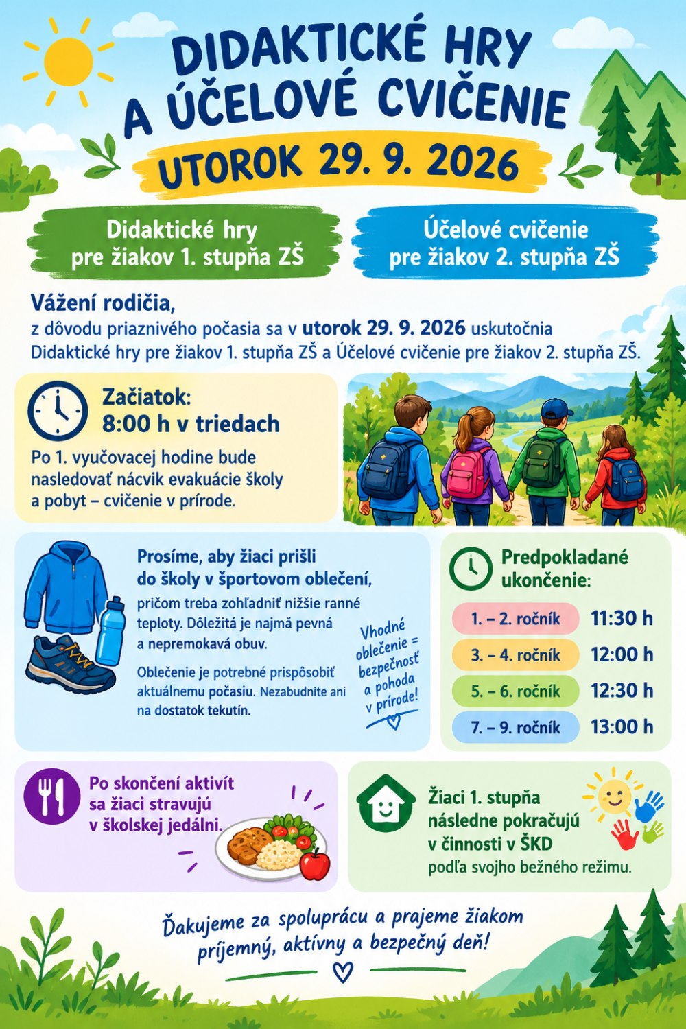 Didaktické hry a účelové cvičenie v praxi