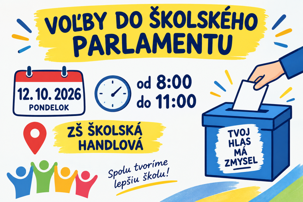 Vyhlásenie volieb do školského parlamentu